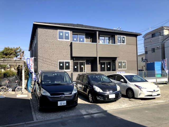 エスポワール0202号室 南側から撮影（1号室、2号室側