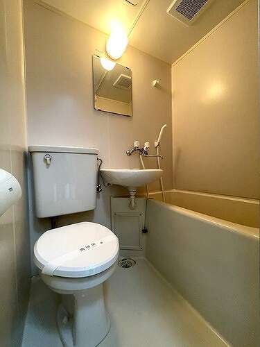 和光ハイツ2階 3点UB※同タイプ別部屋前回募集時2023.4撮影