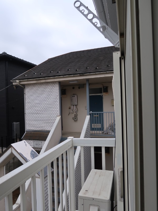 ハッピーハイツ2階 バルコニー