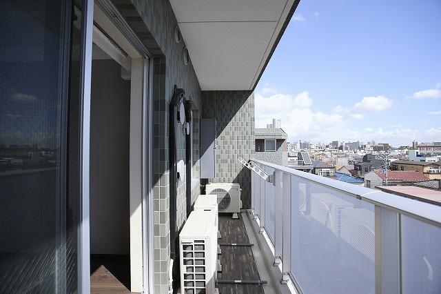LIMERESIDENCE HIKIFUNE5階 バルコニー