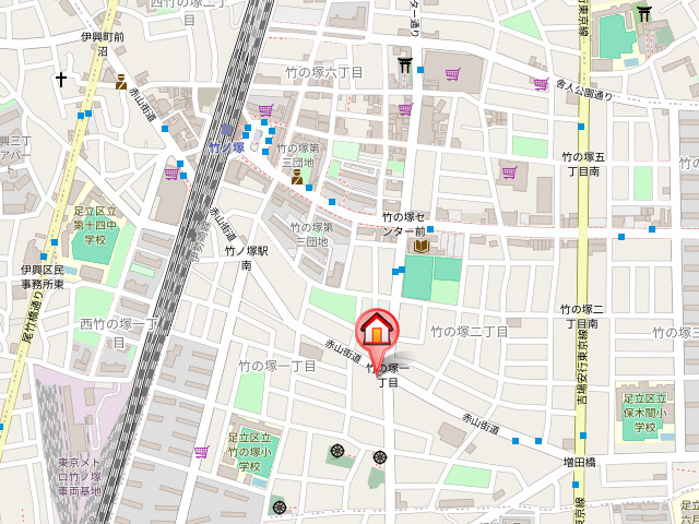 ぺアシティハウス竹の塚3階 null