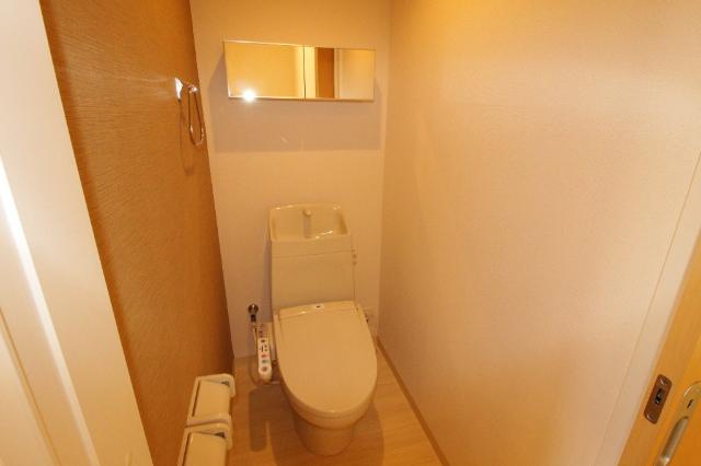 メゾン　デ　ファミーユＹⅡ201号室 シャワー付トイレ