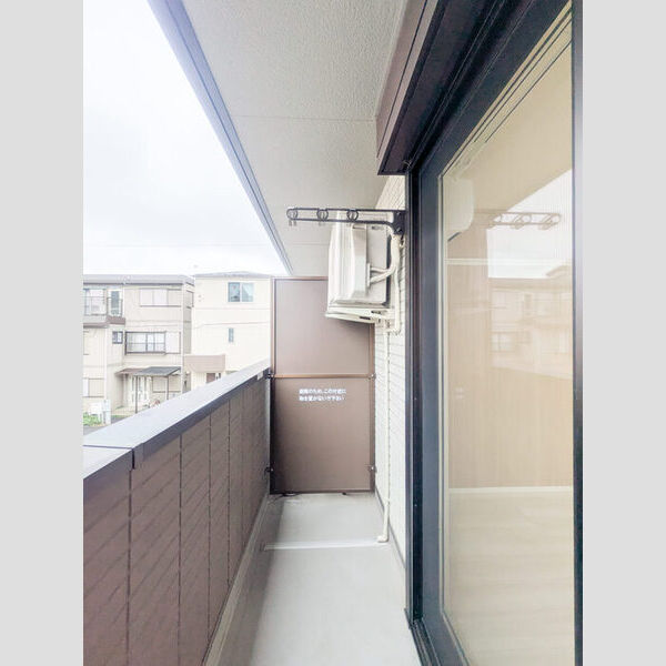 未来館oomiya202号室 バルコニー