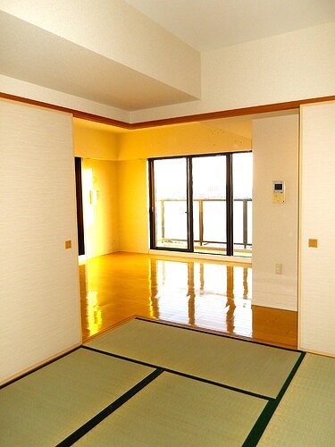 エクシオ中浦和レジデンス6階 和室からのLD　※2025年10月撮影