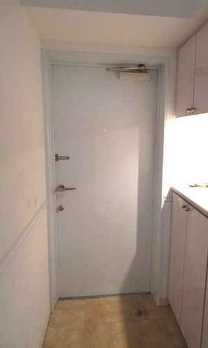 ライオンズプラザ梅島 玄関