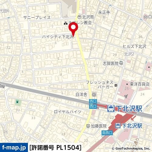 ハイシティ下北沢4階 null