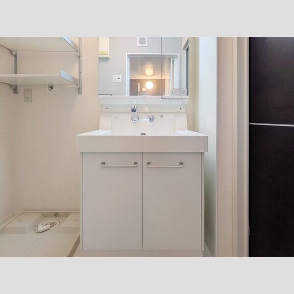 ザウバーパーク 洗髪洗面化粧台・洗濯機置き場