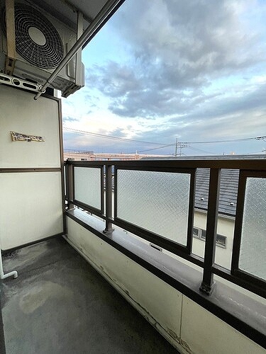 和光ハイツ3階 バルコニー　※前回募集時2022年10月撮影