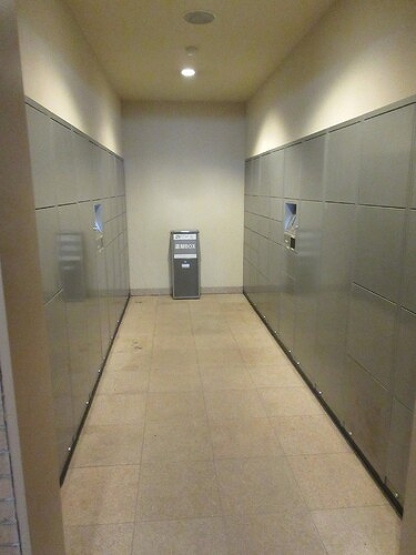 みなとみらいミッドスクエア　ザ・タワーレジデンス29階 宅配ボックス　※2023年10月撮影