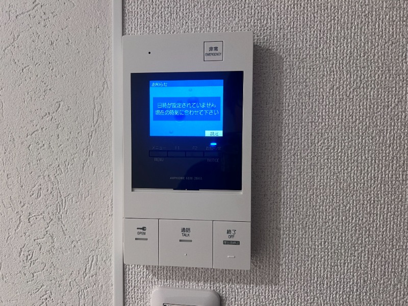 CREALpremier目黒3階 モニター付きインターホン