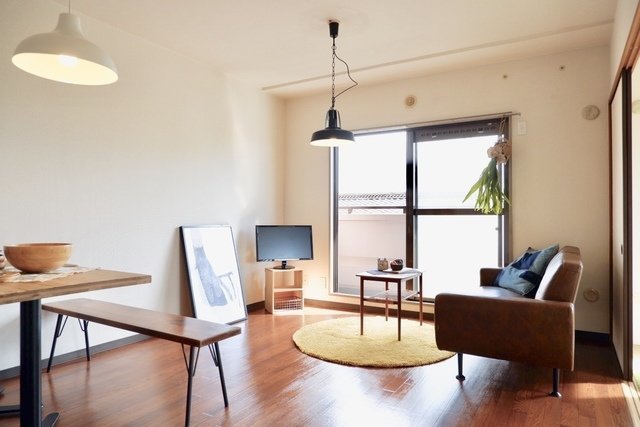 ヴェルジュ三家向0403号室 ※同建物内の他住戸の写真になります（参考）。　※家具・雑貨はサンプルになります。