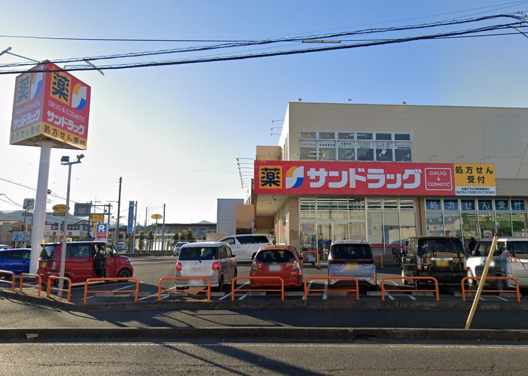 メゾンカルム 【ドラッグストア】サンドラッグ 城山店まで1145ｍ