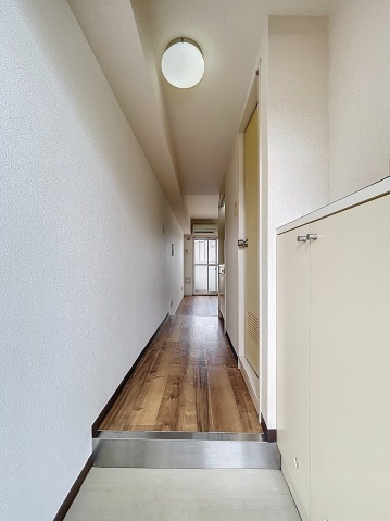 スカイコート入谷 玄関