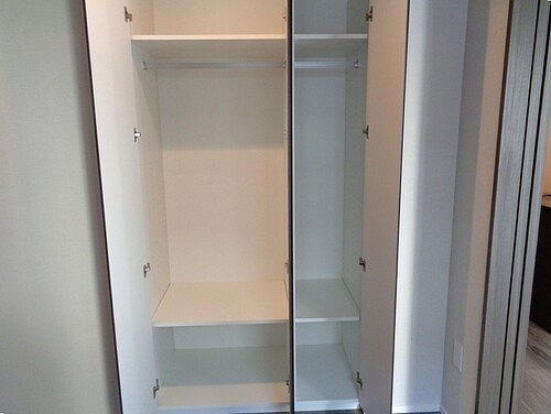 ライオンズ千代田岩本町ミレスーＫＤＡ8階 クロゼット　※2020年1月撮影