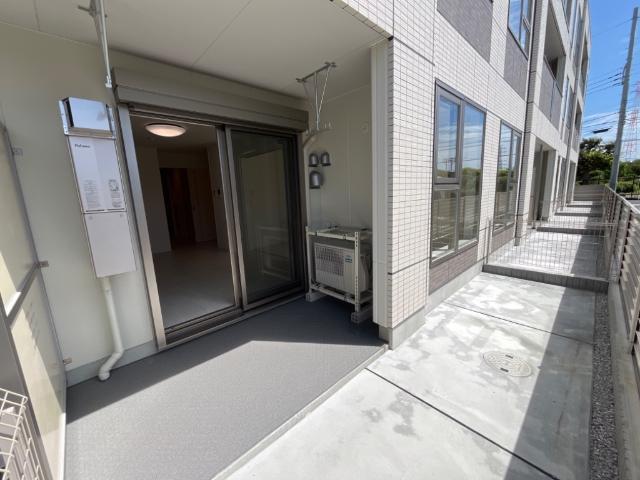 ルーモス106号室 庭