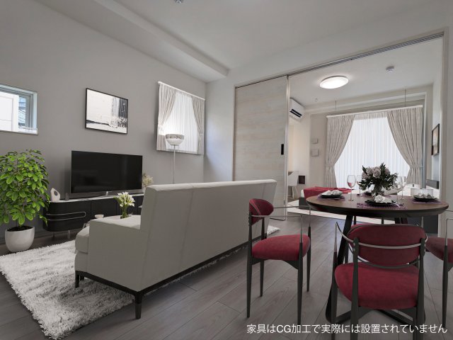 ワーフときわ台0205号室 ロビー