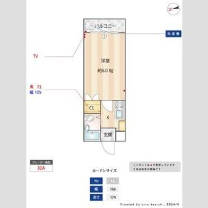 エスポワール柿生210号室 間取