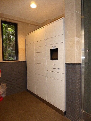 ライオンズステージ麻布9階 宅配ボックス　※前回募集時2022年7月撮影の写真