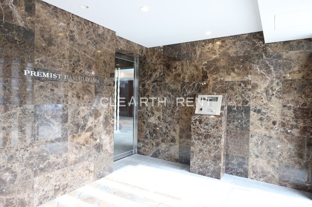 プレミスト浜田山 お洒落なエントランス