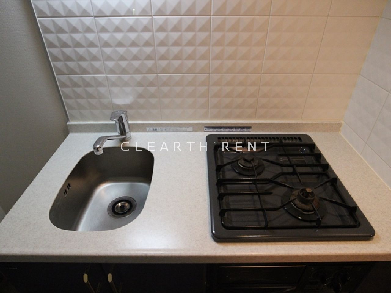 パレステュディオ新宿パークサイド12階 自炊に便利な2口ガスコンロ！