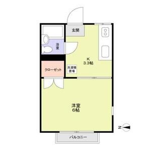 エステート秋田205号室 間取