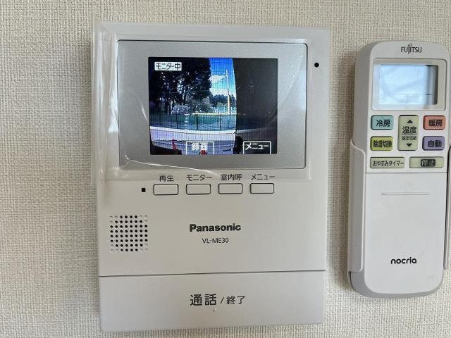 （仮称）調布市富士見町２丁目新築アパート201号室 カメラ付インターホン（イメージ）