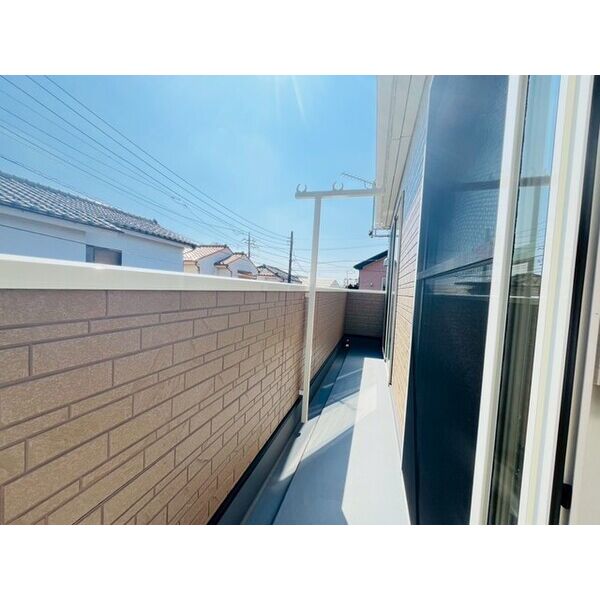 クレイドルガーデン川越市かし野台　第2　2号棟 バルコニー