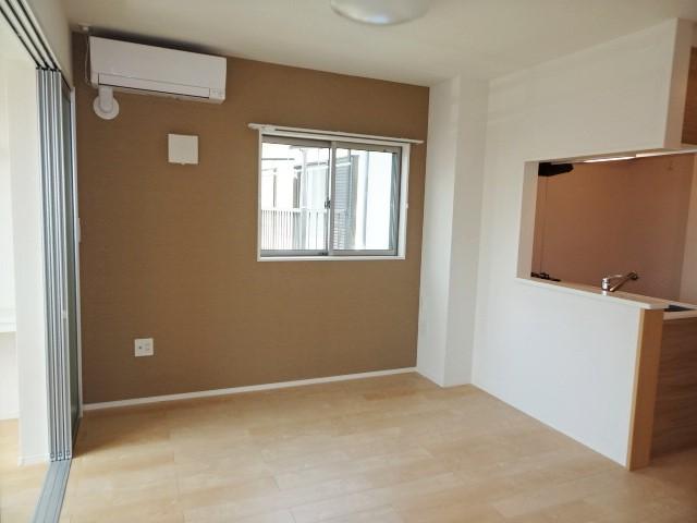 （仮称）小田原市中町アパート新築工事202号室 リビング（イメージ）