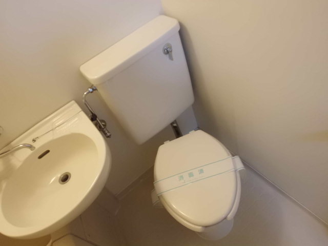 大豆戸ハイツ トイレ