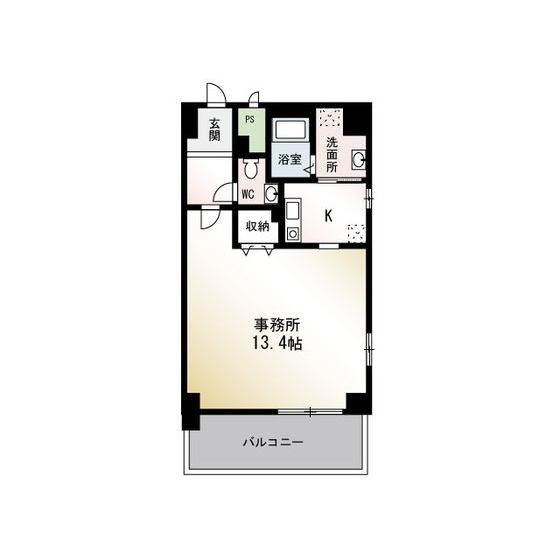 ＦＲＥＡ　Ｍ　桜台101号室 間取