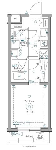 DIPS練馬春日町107号室 間取
