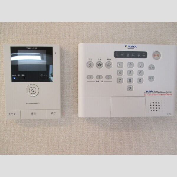 フェリス　B棟105号室 テレビインターホン・ホームセキュリティー