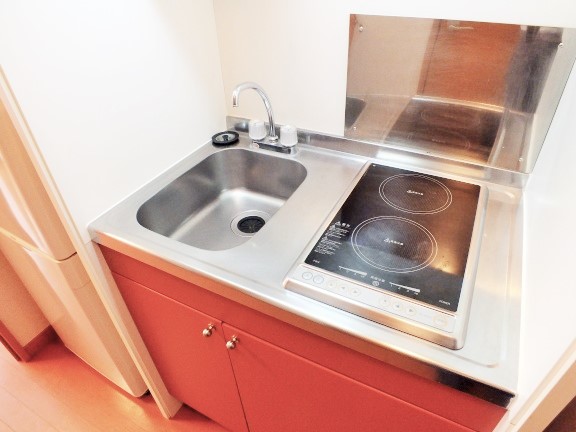 レオパレスクエスタ 電気コンロ2口付き