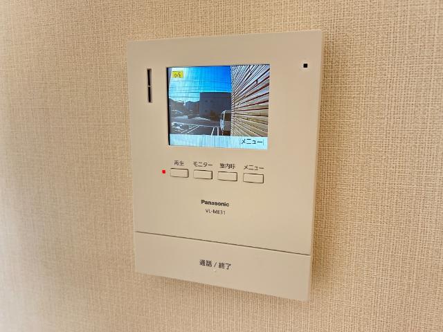 エスペランサ105号室 カメラ付インターホン