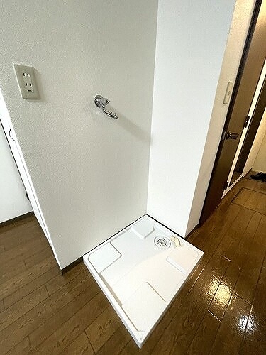 シティーレックス2階 洗濯機置き場※同タイプ別部屋前回募集時2023.1撮影