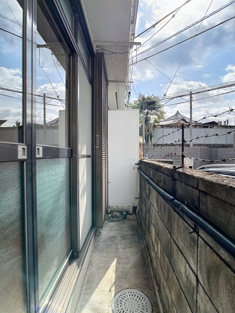 ときわ荘 バルコニー