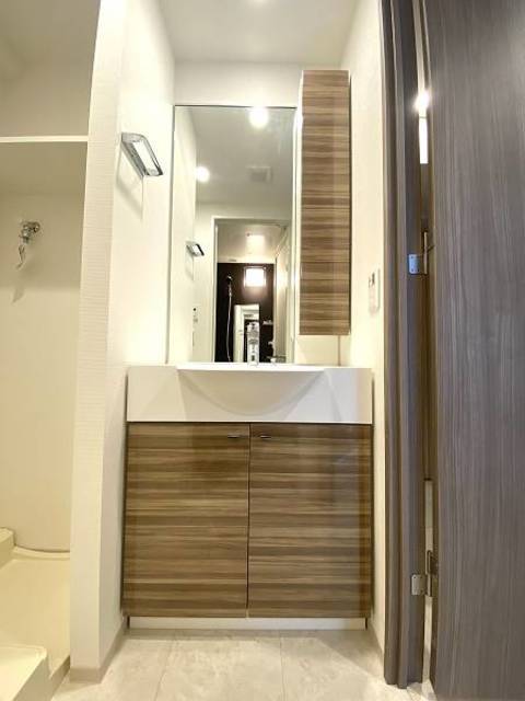 ガーラ・シティ横浜反町 脱衣スペースもあります