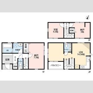マイホームネクスト行徳Ⅲ　1号棟 間取