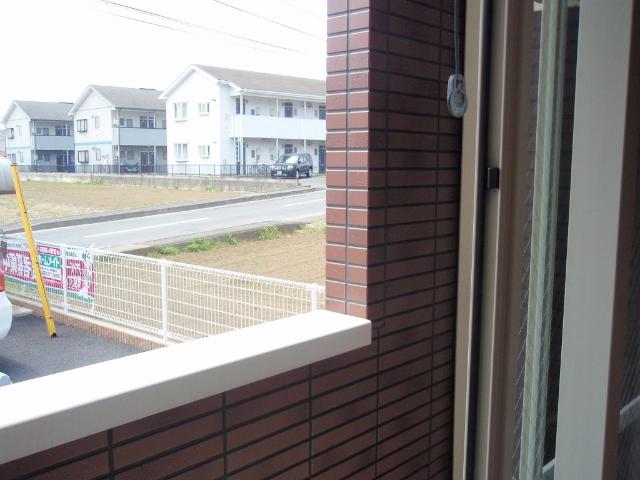 メゾン・ド・ソレイユ202号室 ベランダ