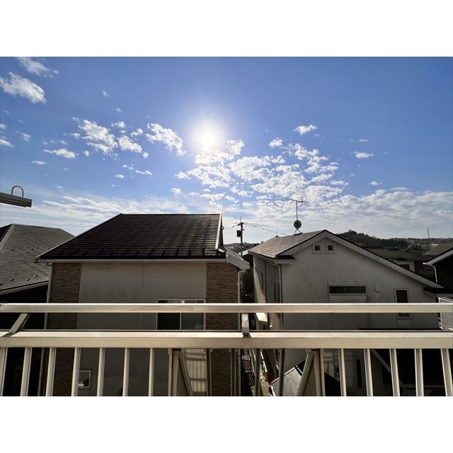 林コンパウンドB号室 陽当り・眺望・解放感良好