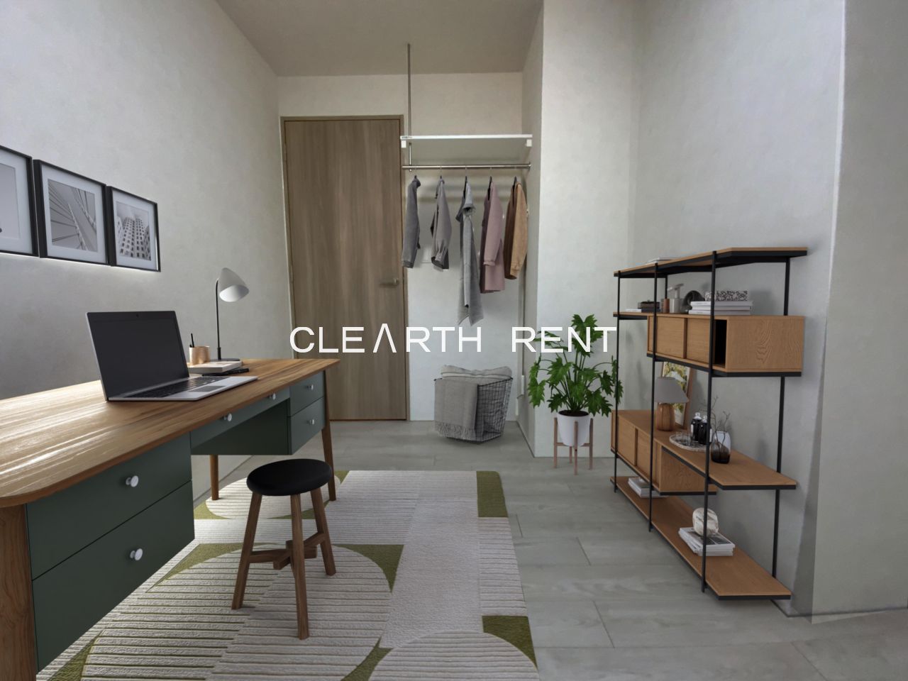 ＧＲＡＮ ＰＡＳＥＯ大井町1階 家具・家電はAIによるイメージ画像になります。