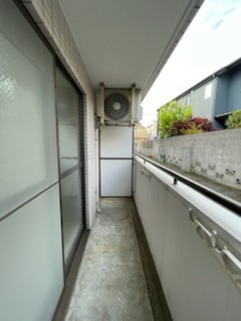 スカイコート西荻窪1階 暖かな日差しのふりそそぐバルコニー