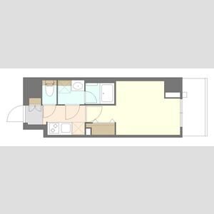 S-RESIDENCE原木中山azure407号室 間取