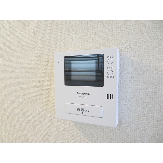 Ｒハイム0201号室 モニター付インターホン