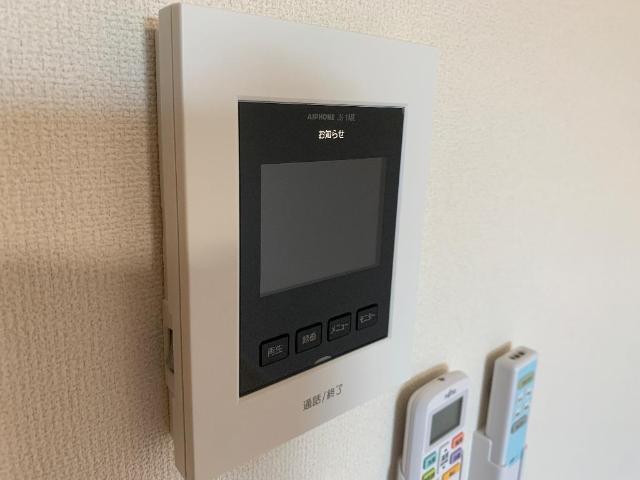 （仮称）小田原市扇町アパート新築工事205号室 カメラ付インターホン（イメージ）