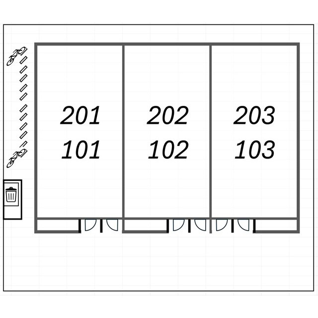 アムール HORINOUCHI　Ⅱ 外観