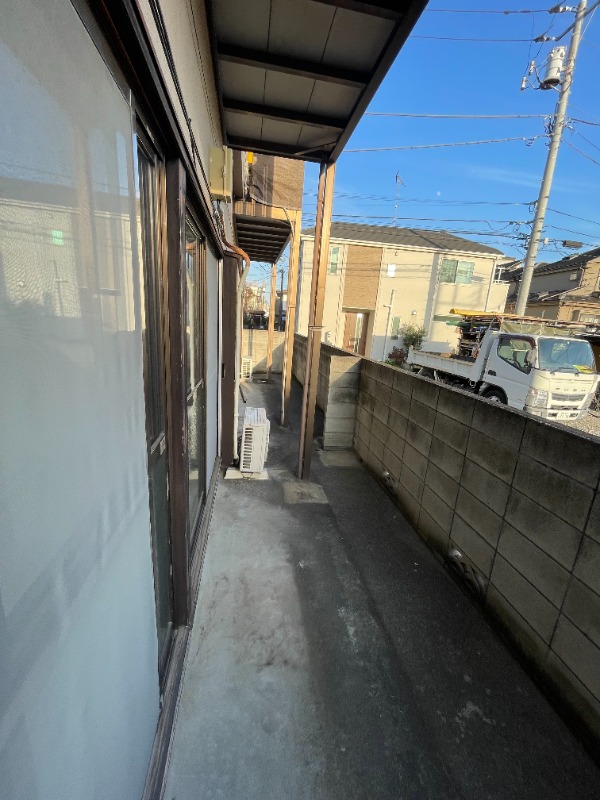 イーストパーク1階 バルコニー