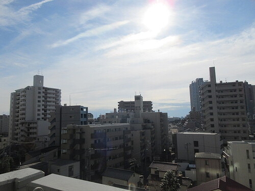 ライオンズプラザ川口本町7階 バルコニーからの眺望　前回募集時／2019年1月の写真