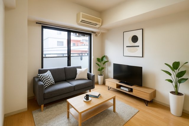 パーク・ノヴァ鶴見4階 ※家具・小物はイメージです