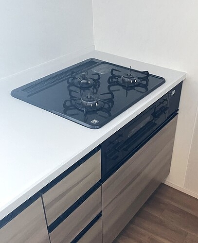 グレーシア湘南平塚海岸 3口ガスコンロ